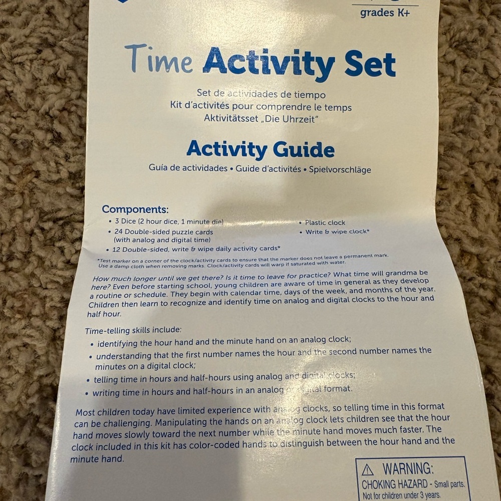 Time Activity Set - Picture 7 of 9